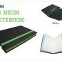 F0051-GREEN-A6-Neon-Notebook