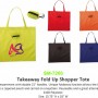 SM-7260 Takeaway Fold up Shopper tote